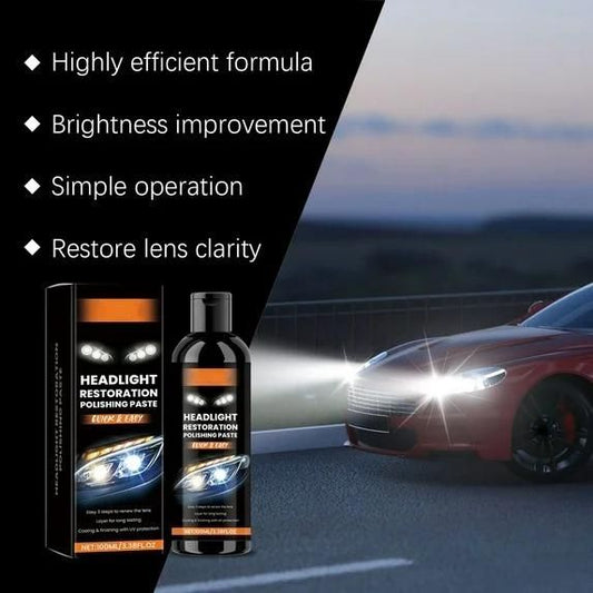 Headlight Restoration Polish ( BUY 1 GET 1 FREE )